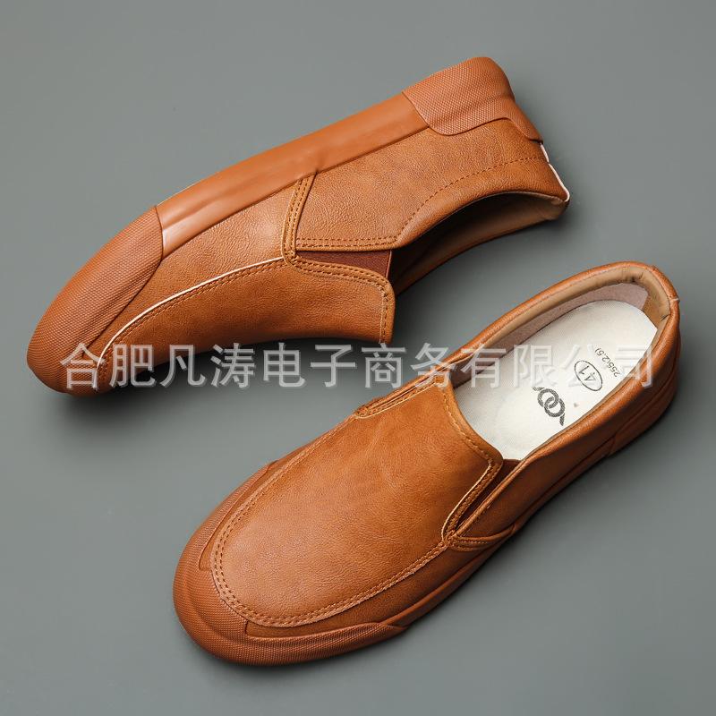 Baoda 7869 мужские повседневные туфли низкие удобные ленивые туфли на четыре сезона лоферы