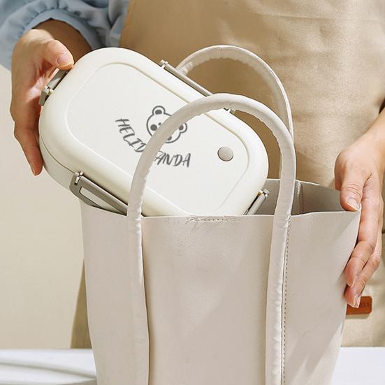 Lunch Box BPA Free Microwave Safe Large Capacity Leak-proof Bento Box Portable Divided Food Storage Container