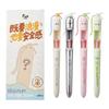 4Pcs Smooth Writing Relax Switch Pens 0.5mm Study Tool Fidget Clicker Gel Pen  for School Students