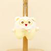 Adorable Cartoon Bear Plush Keychain Soft Pp Cotton Animal Toy Bag Accessory