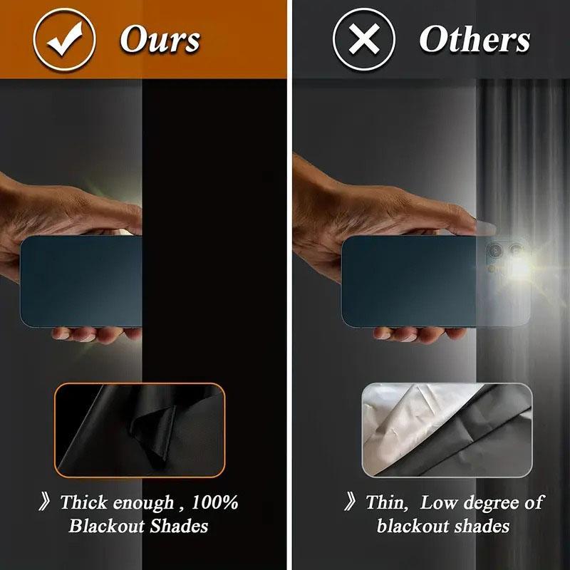 1 шт., неперфорированная черная ткань, портативная затемняющая штора для путешествий, сделанная своими руками