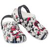 Disney x Crocs Classic Микки и Минни Маус Универсальные Удобные Туфли с Отверстиями Женские Черно-белые