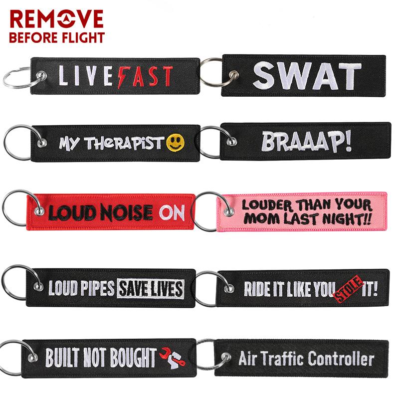 Fashion Car Keychain Key Holder for Cars Motorcycles BRAAAP Key Chains FREEDOM KEY Keychains Jewelry