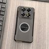 For Oukitel WP60 5G case Hard Phone Case Clear Transparent Shockproof with Car Navigation Holder Ring For Oukitel WP60 5G Phone casing