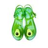 Women Slippers Transparent PVC Fruit Decoration Sandals For Ladies Summer Outdoor Buckle Strap Beach Shoes Female Fashion