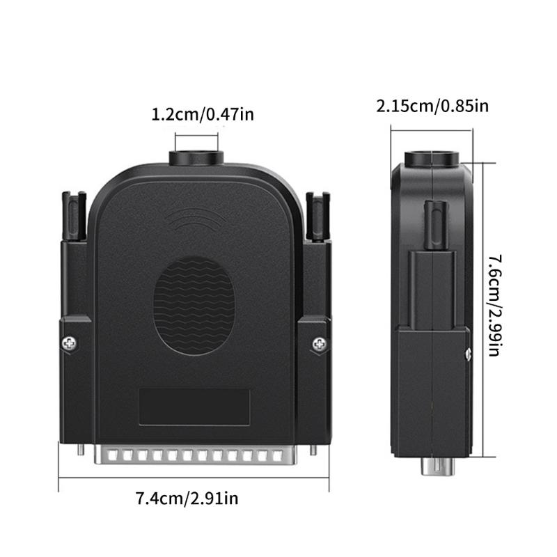 Тонкий DB37 Male RS232 Serial To 37 Pin Port Terminal Adapter Connector With Long Bolt Tailpiece And Housing