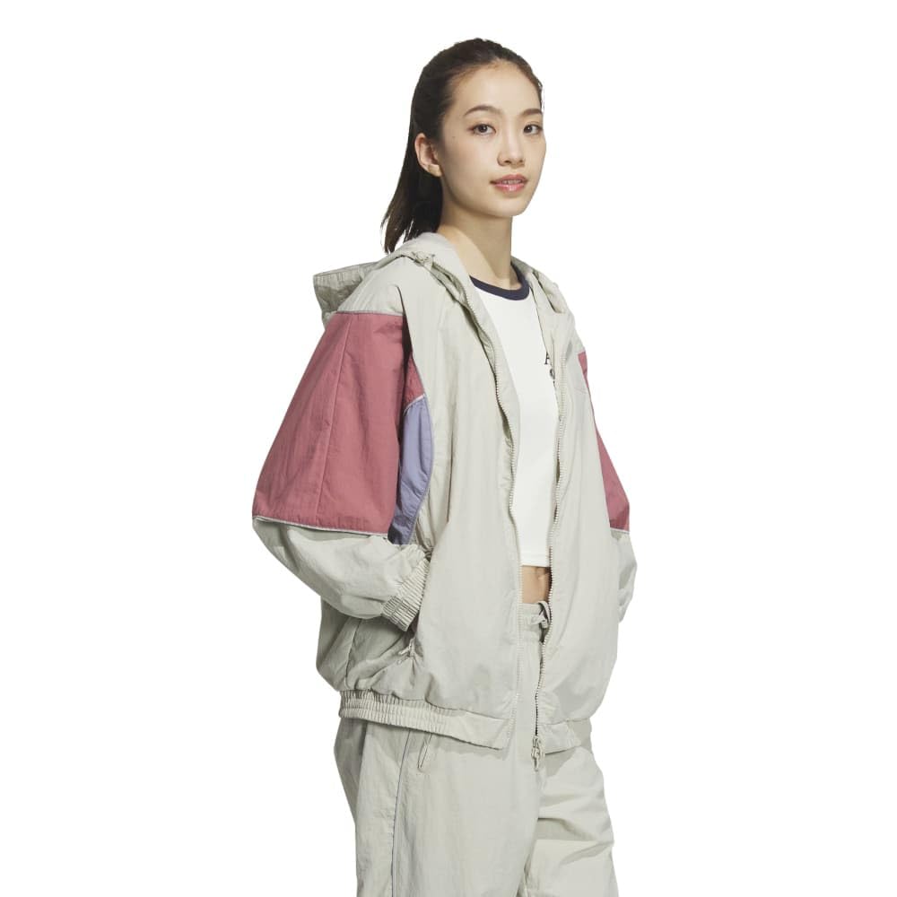 Adidas BYD3 Тканевая джерси Путти-серый Размеры Куртка, Женская (JG8162), J/XL