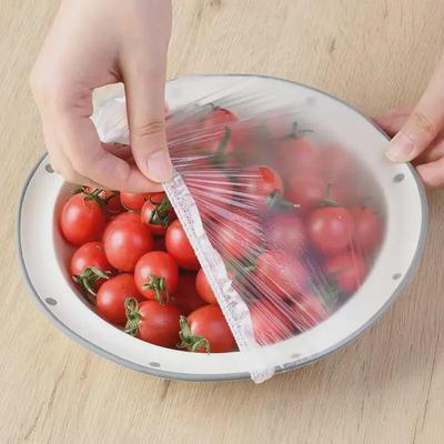 Fangcaodi Одноразовые эластичные чехлы для хранения свежей продукции и набор полиэтиленовой пленки для пищевых продуктов