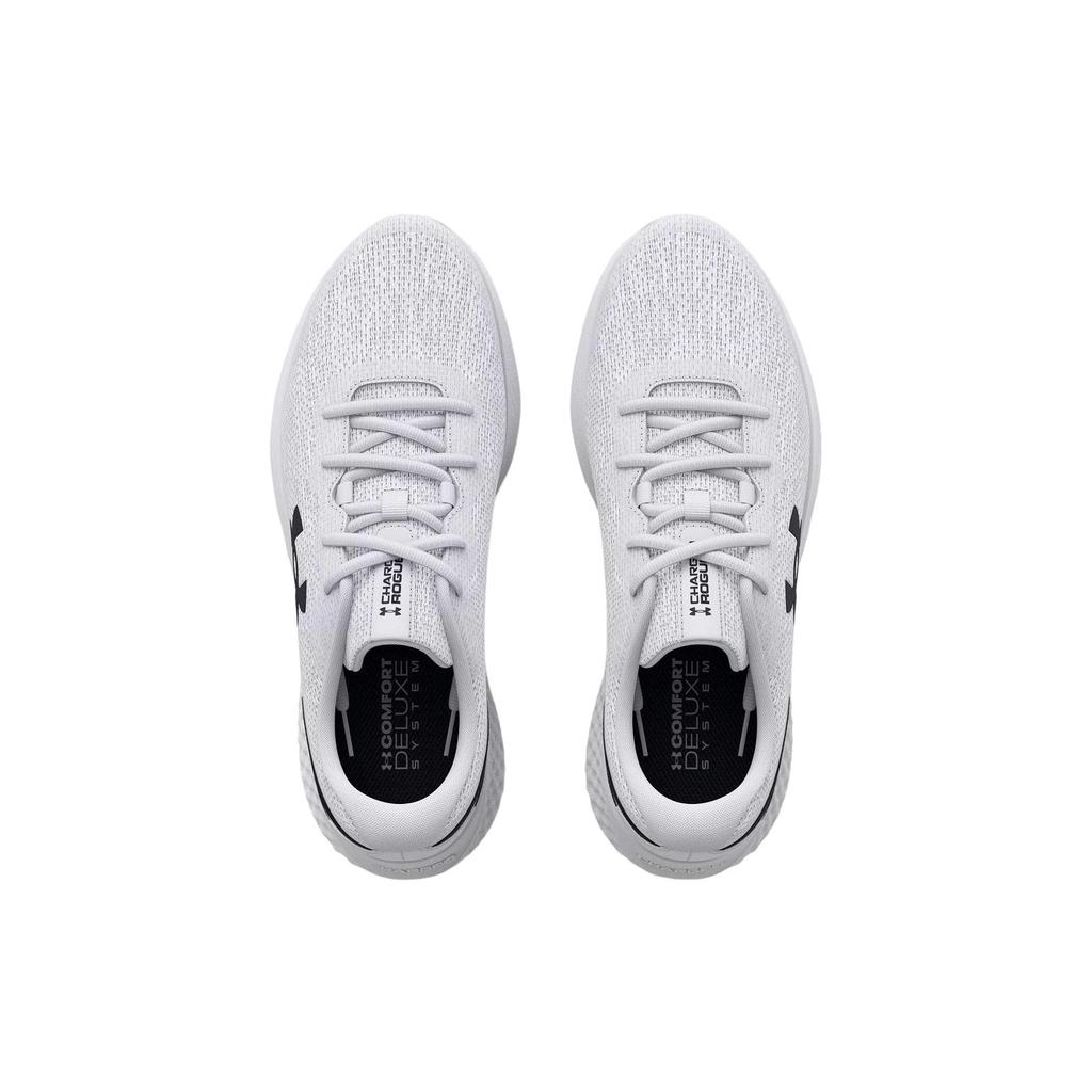 Under Armour Charged Rogue 3 Knit 'White Black' 3026140-101