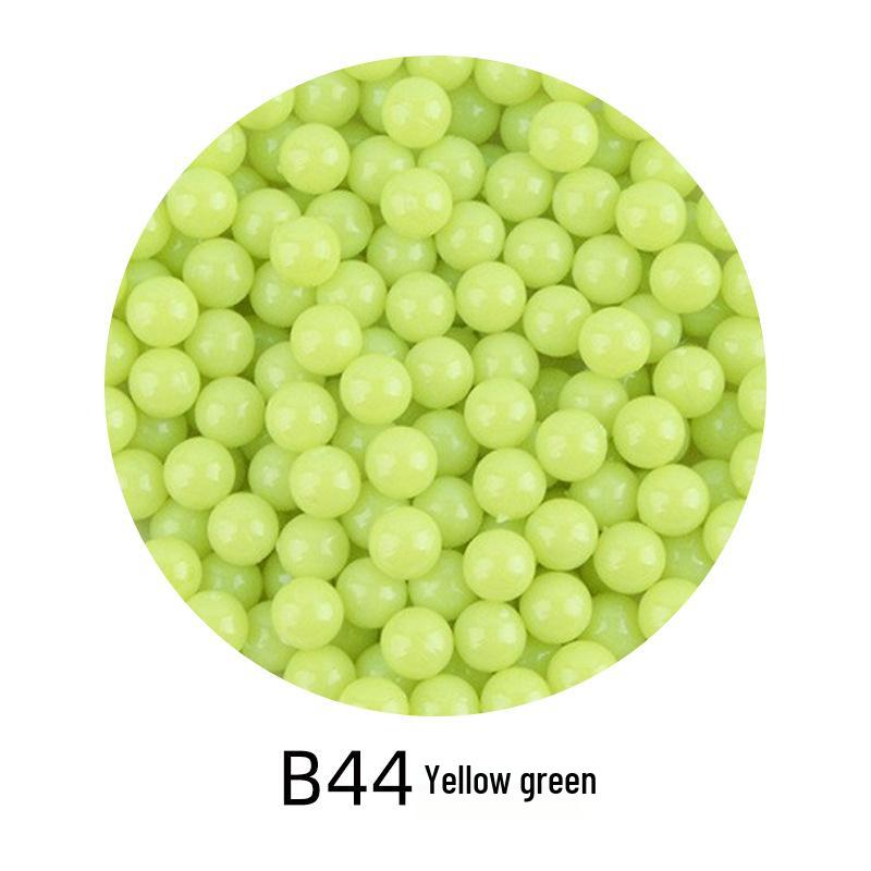 Пластиковые бусины конфетных цветов: Круглые упругие мячики без отверстий для детских DIY украшений, поделок и пуль для игрушечных пистолетов.