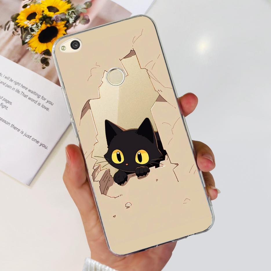 Чехол для Huawei P8 Lite 2017 Honor 8 Lite Роскошный Рисованный Чехол Прозрачный Силиконовый Мягкий ТПУ Чехол для Телефона Для Huawei GR3 2017 Задняя Крышка