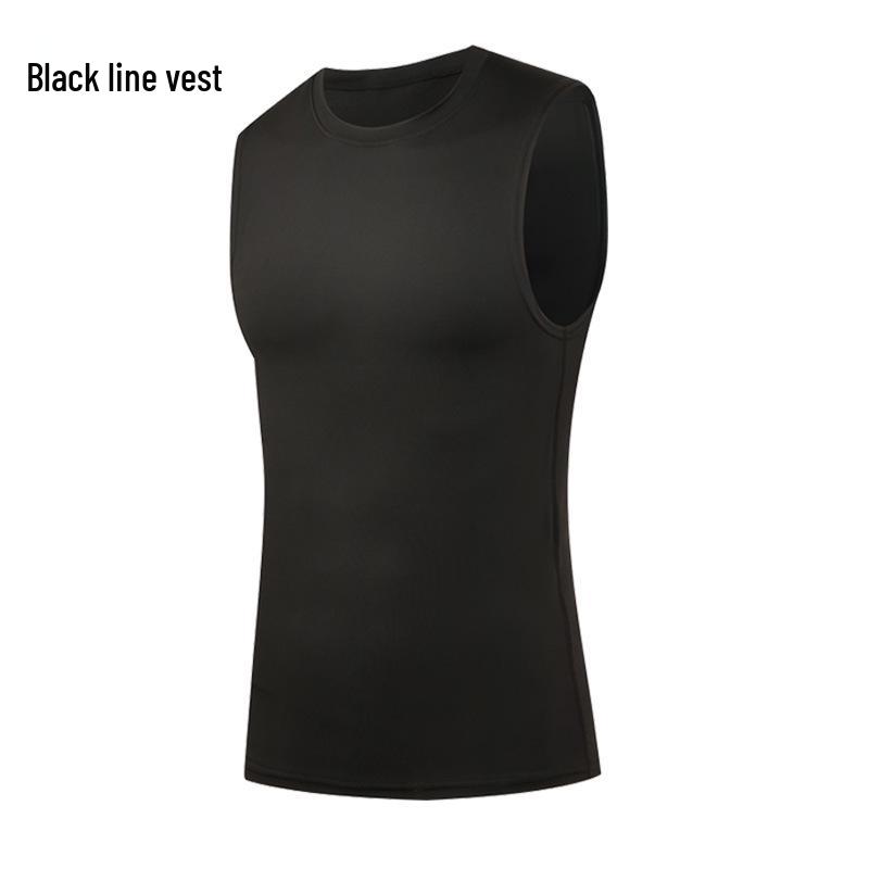 Men's Quick-Dry Sleeveless Sports Vest for Basketball and Training