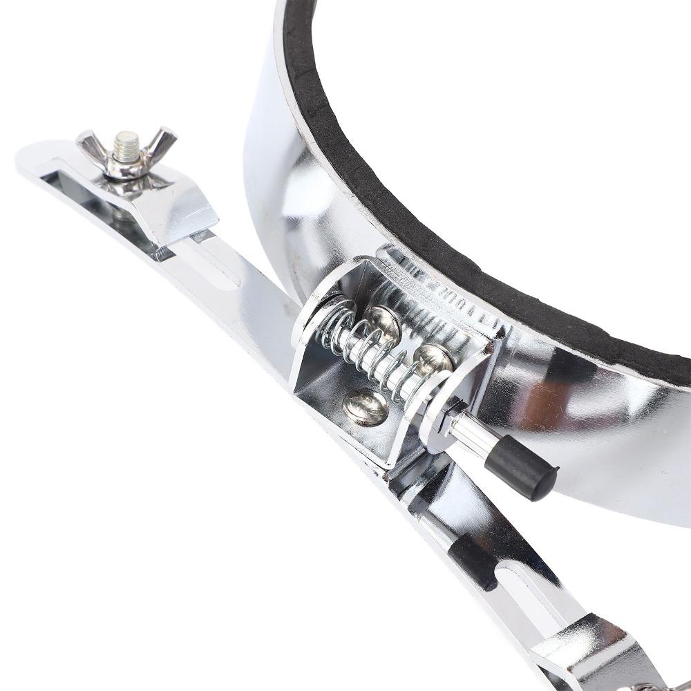 Metal, Sponge Snare Drum Support Stable Construction Marching Drum Accessory For Professionals