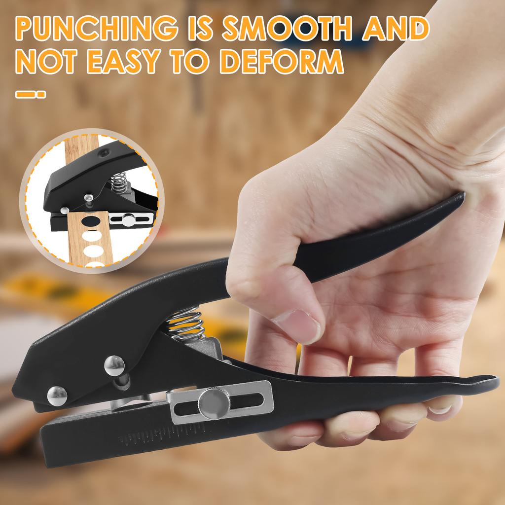 Одинарный дырокол 15 мм Круглый дырокол Инструмент для пробивки бумаги Дырокол для точных круглых отверстий Ручной дырокол для кромки