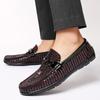 Модные мужские мокасины из натуральной кожи, мягкие мокасины, мужская обувь без застежек, удобная повседневная мужская обувь, универсальная мужская офисная обувь