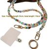Adjustable Mobile Phone Lanyard Hanging Decoration Long Chain Lanyard Crossbody Lanyard Strap