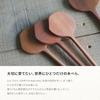 kuki mini Wooden Spatula [Official ki duki] OKUDAIRA BASE Design Wooden Turner Spatula Rice Paddle Round Gift