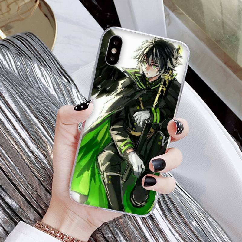 Чехол для телефона Owari no Seraph Of The End для iphone 13 8 7 6 6S Plus X 5S SE 2020 XR 11 12 mini pro XS MAX