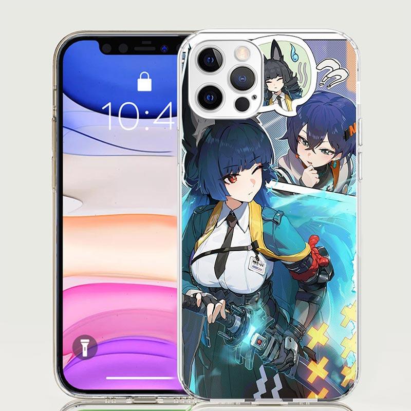 Zenless Zone Zero Hoshimi Miyabi Phone Case for Apple iPhone 17 Air 16 15 Plus 14 + 13 Mini 12 11 Pro Max 7 8 SE 16Max Soft Shel