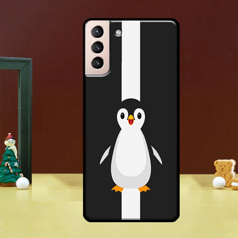 Чехол-пингвин для Samsung Galaxy S23 S21 S22 Ultra S8 S9 S10 Note 10 Plus Note 20 Ultra S20 FE