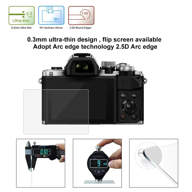 Пленка из закаленного стекла PULUZ 2.5D 9H для Olympus EPL6/EPL5/TG860/TG850/PM2/TG870