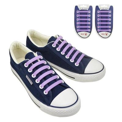 № 8, 12 шт./компл., флуоресцентные силиконовые светящиеся шнурки для кроссовок, вечерние светящиеся модные шнурки для ленивой обуви без завязок