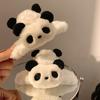 Plush Panda Shape Hair Claw Strong Grip Back Head Hair Clip Cartoon Shark Girl Hair Claw Hair Accessories