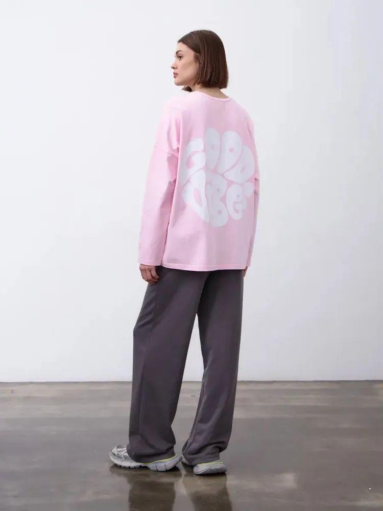 2025 American Print Loose Fit 100% Cotton T-shirt - Long & Short Sleeves, Versatile, High Quality