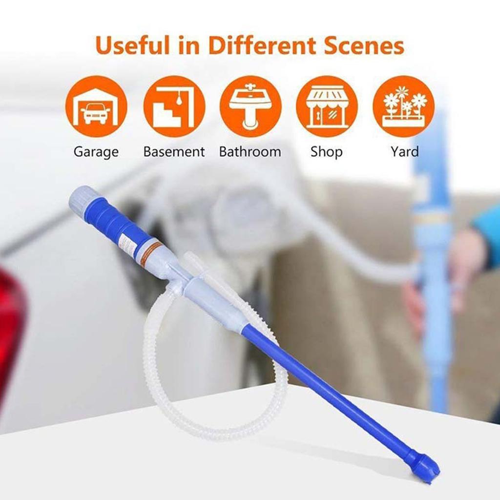 Электрический масляный насос Сифон-Насос для перекачки жидкости Ручной насос Аккумуляторные водные инструменты Портативный автомобильный Сифон-Бензин Топливо