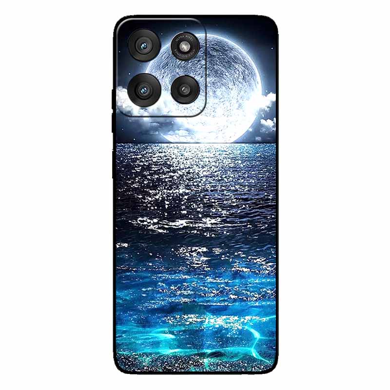 Для Motorola Moto G56 G86 Чехол Модный Защитный Силиконовый Задний Чехол Для Moto G86 5G ТПУ Задняя Крышка Телефона Capa MotoG56 5G Волк Funda