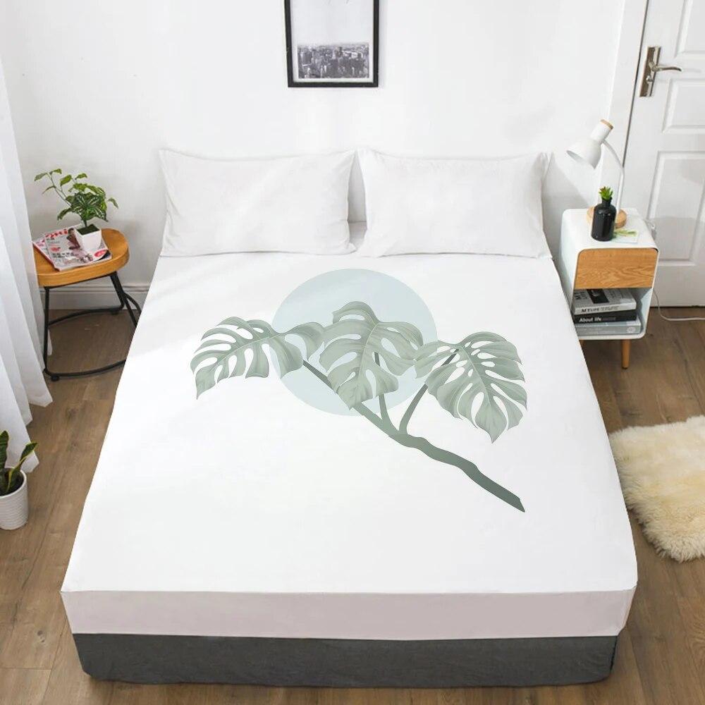 1 шт. простыни наматрасник с резинкой 3D простыня белье 150x200 160x200 простыня на заказ любой размер дизайн