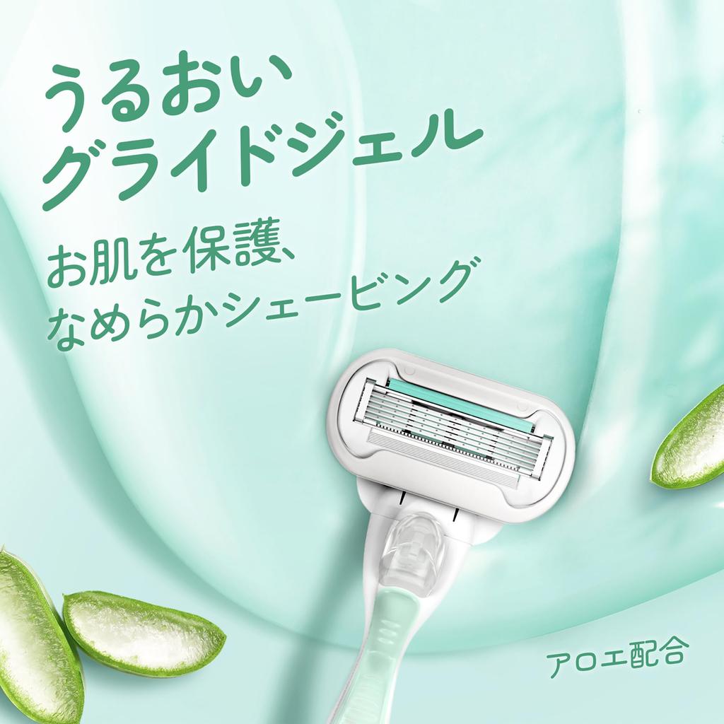 Gillette Venus VENUS Бритва для Подходит для Чувствительной для Гладких Сменные Лезвия Embrace Sensitive (Венера) Женщины, Кожа, Кожа, (3 упаковки),
