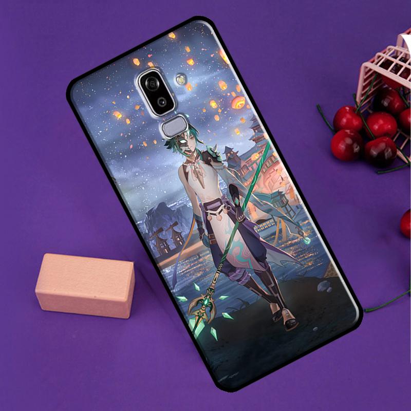 Чехол Genshin Impact Сяо для Samsung Galaxy M06 M31 M11 M13 M53 M12 M32 M52 M35 M55 M15 M14 M34 M54 M16 M36 M56