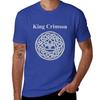 1982 King Crimson Vintage Discipline Album Promo T-Shirt quick-drying Short sleeve tee mens plain t shirts