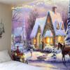Bedroom Living Room Room Home Decor Tapestry Christmas Wall Hanging Room Decor Backdrop Fabric