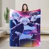 IDOLiSH7 Фланелевое одеяло Теплое мягкое плед для дивана кресла путешествий офиса Пушистое покрывало чехол для дивана-кровати