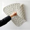 53x53CM Sector Rubber Corner Shower Mat Anti-slip Quadrant Bath Mat Anti-Bacterial Suction Shower Tub Non-slip Bathtub Mat