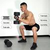 Weibu Twelve-Sided Fixed Rubber Dumbbell