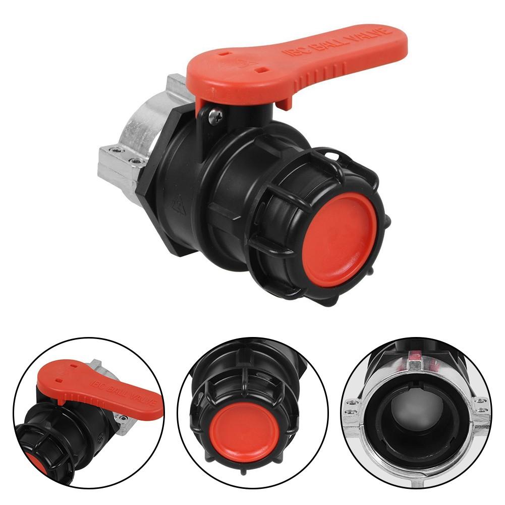 Кислотостойкий адаптер для IBC, шаровой кран для резервуара, выпускной клапан для контейнера IBC