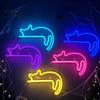 Usb Operated Room Decor Cat LED Neon Sign Wall Sconce for Bedroom Decor, Cute Cartoon Animal Energy Saving Light, Decorative Lamp Living And