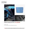 Betterhumz For Tesla Model 3 Y Wireless Charging Cover Non-Slip Mat Dust-Proof Pad Made of Alcantara Interior Decals Accessories