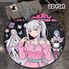 Re Zero Круглый ковер Ковер для гостиной спальни дивана игровой комнаты Декор Нескользящий коврик для пола