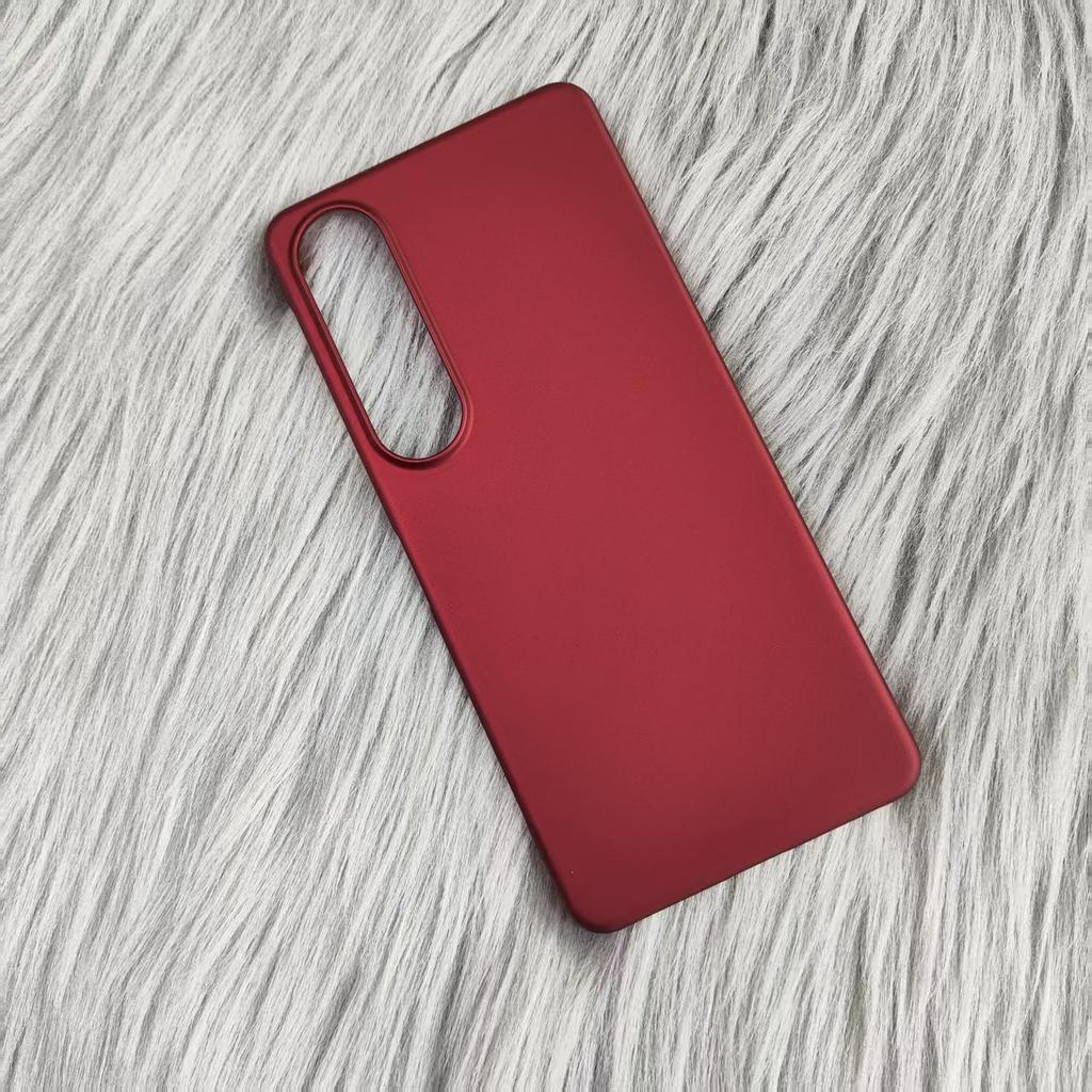 Ультратонкий матовый твердый ПК чехол для телефона для Sony Xperia 1 VII 10 V IV 5 III 1 V 10 III IV Ударопрочный однотонный чехол-бампер