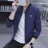 Мужская бейсбольная куртка весна-осень Slim - модное повседневное пальто с воротником-стойкой