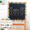 80Pcs Bulletin Board Border for Classroom Chalkboard Decoration Heart Border Trim Colorful Dot Border Trim Wall Decals