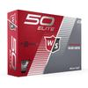 Wilson Мяч для гольфа Staff Fifty Elite (белый) -