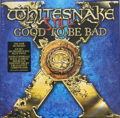 Виниловая пластинка WHITESNAKE - Still Good To Be Bad (Синий винил) RCV1695446C RHINO 2023 US Rock