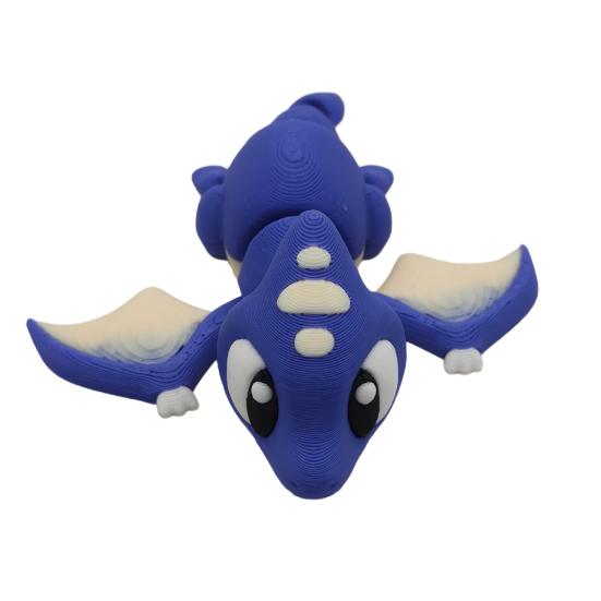 Yousheng 3D Printed Dinosaur Figurine Movable Joints Dino Fidget Toy Articulated Dinosaur Model Home Office Desktop Decoration Ornament