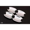 FUNDUOO For Peugeot 307 Citroen C2 New Chrome Car Door Handle Bowl Cover Trim Sticker Free Drop