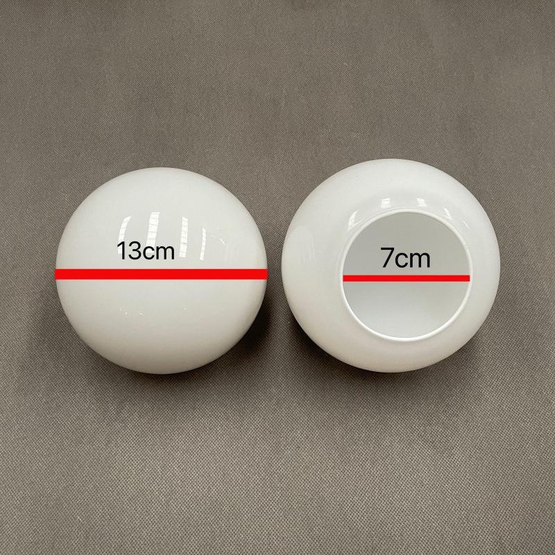 Круглая прикроватная лампа из матового стекла, подвесной абажур